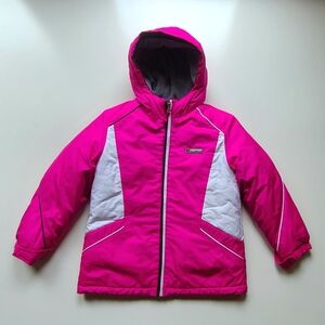 Girls Size Small 6/6X Winter Coat Jacket 2 Piece Pink/Camo Mountain Xpedition